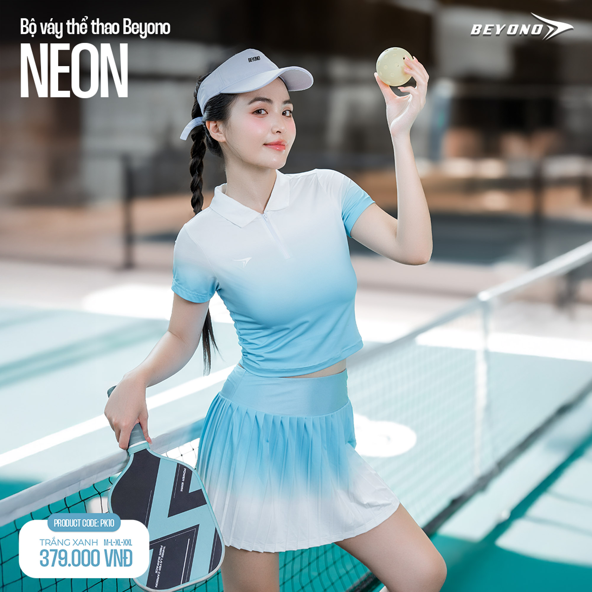 BỘ VÁY THỂ THAO BEYONO NEON PK10