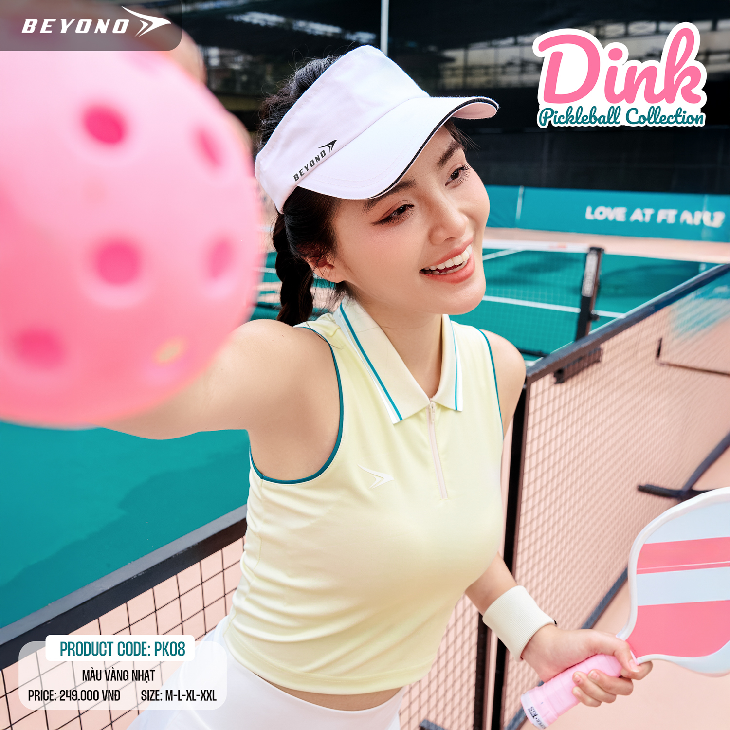 Áo Thể Thao Nữ Beyono PK08